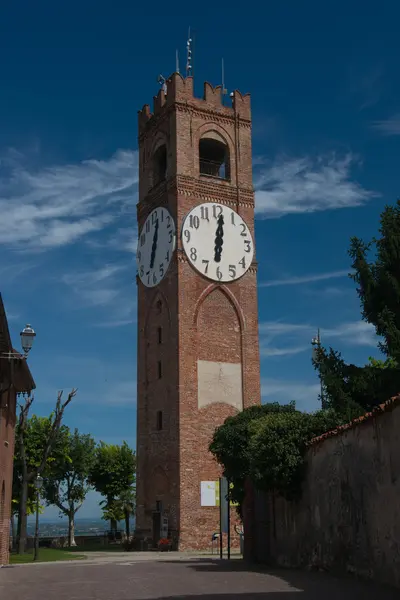 Torre Belvedere em Mondovi — Fotografia de Stock