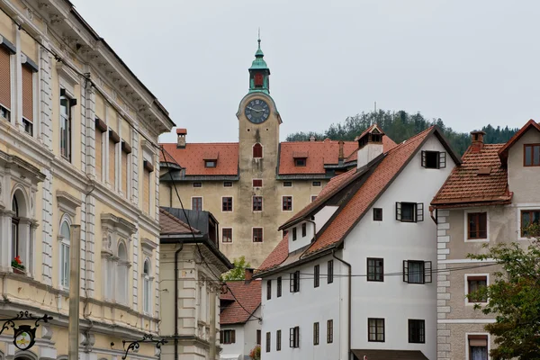 Burg in Idrija — Stockfoto