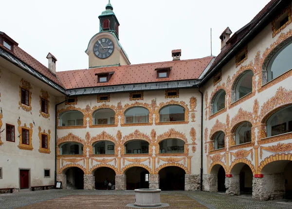 Idrija kalede gewerkenegg — Stok fotoğraf