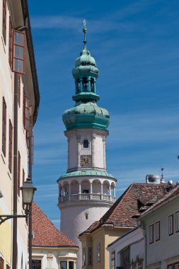 Firewatch tower in Sopron clipart