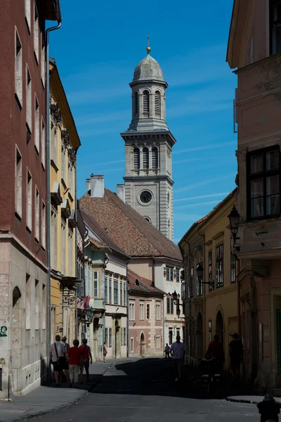 Zvonice v Šoproni — Stock fotografie