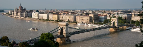 Ponte Chain em Budapeste — Fotografia de Stock