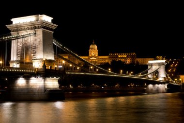 Budapeşte 'deki Zincir Köprüsü