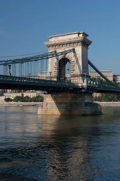 Ponte Chain em Budapeste — Fotografia de Stock