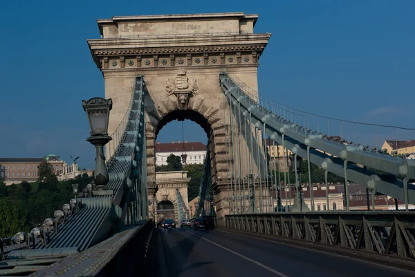 Kedjebron i Budapest — Stockfoto