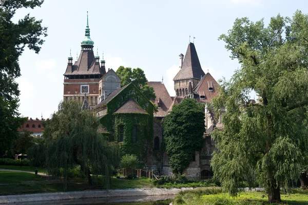 Il Castello di Vajdahunjad a Budapest — Foto Stock