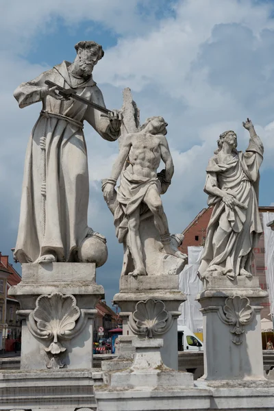 Statue der heiligen Säule in Maribor — Stockfoto