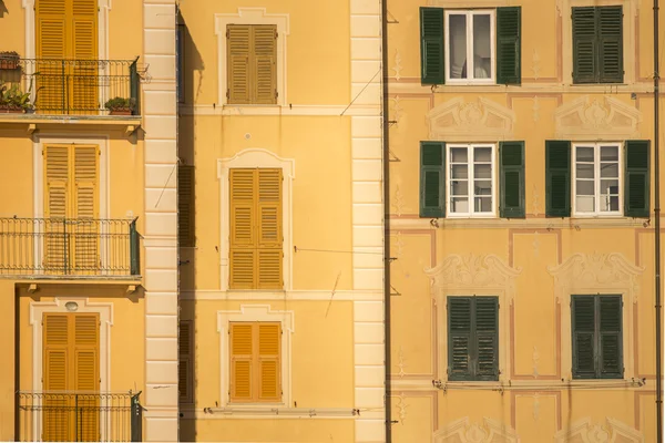 Casas en Camogli — Foto de Stock