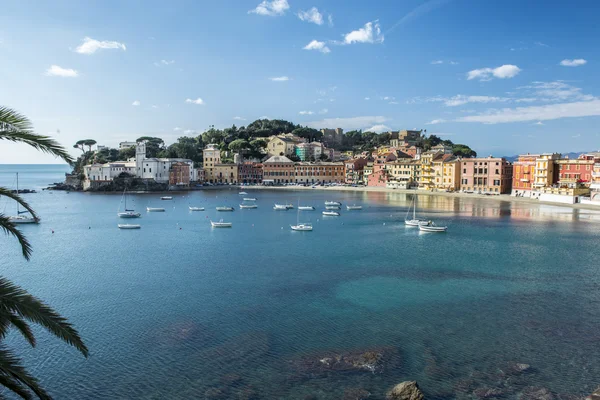 Baia del Silenzio w Sestri Levante — Zdjęcie stockowe