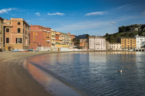 Baia del Silenzio v Sestri Levante — Stock fotografie