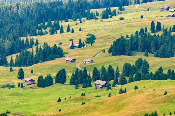 Widok na Seiser Alm — Zdjęcie stockowe