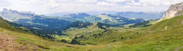 Panorama nelle Dolomiti — Foto Stock