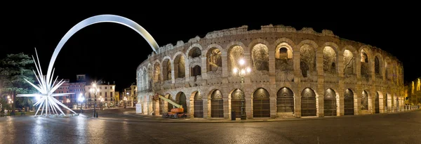 罗马圆形剧场舞台维罗纳 — 图库照片