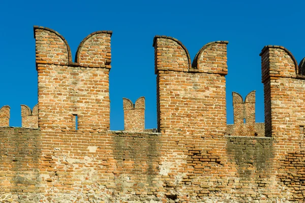 Battlements en Castelvecchio de Verona —  Fotos de Stock