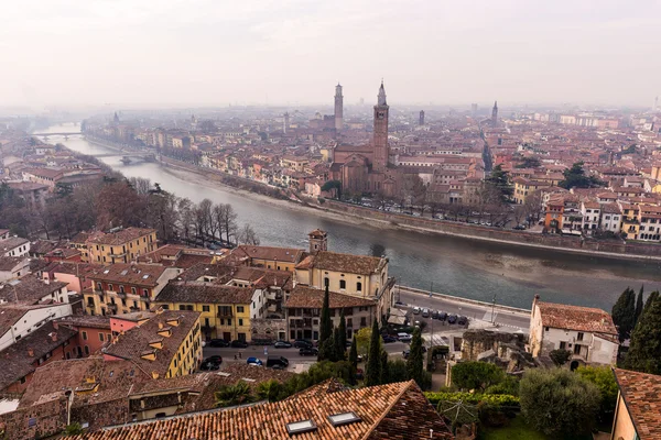 El casco antiguo de Verona — Foto de Stock