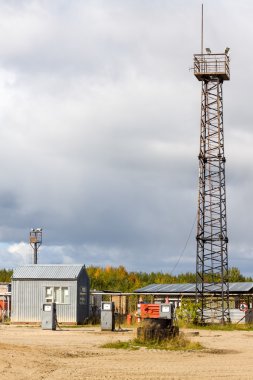 Rusya'nın eski benzin istasyonu