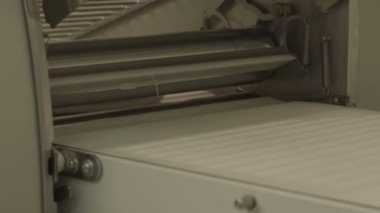 Makine dışarı hamur rulo