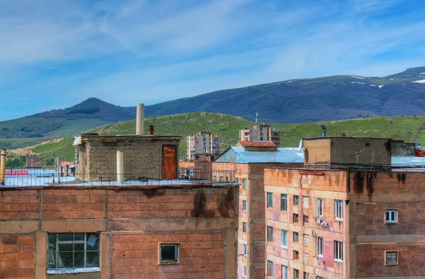 Städtische Wohngebäude Großstädten — Stockfoto