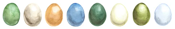 Conjunto de huevos de Pascua — Foto de Stock
