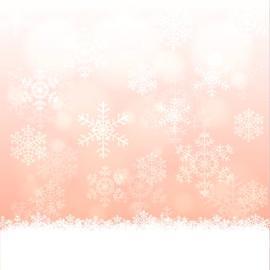 kar taneleri ve bokeh