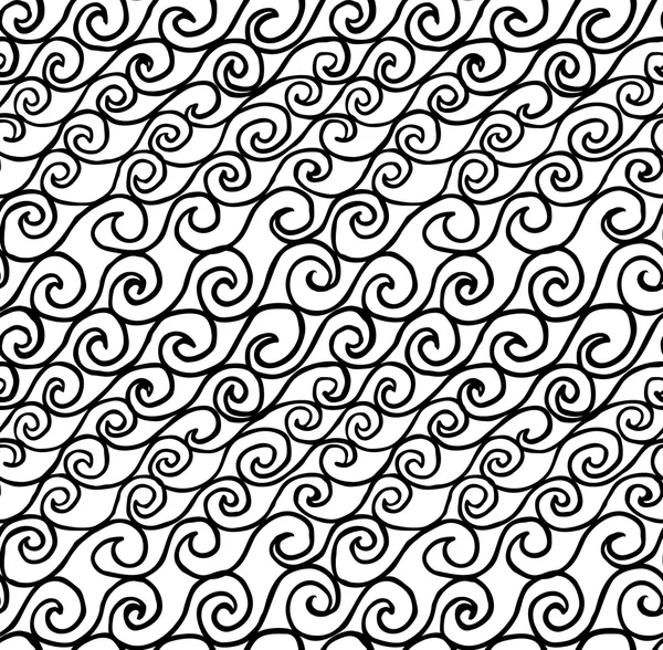 Pattern with swirls — Stock Vector