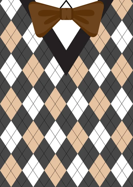 Preppy-Argyle-Hintergrund — Stockvektor