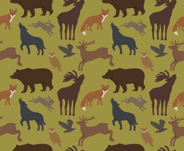 Vahşi orman hayvanları