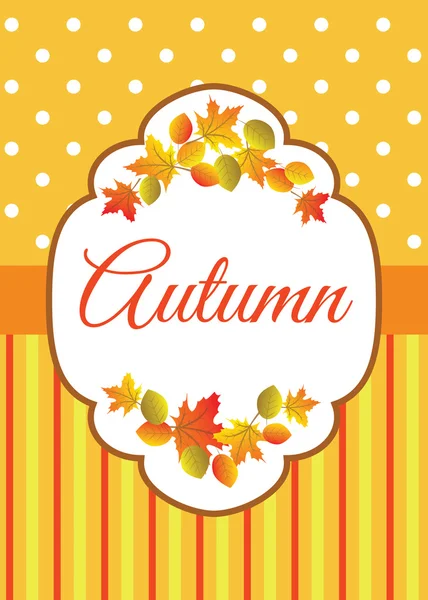 Outono folhas coloridas —  Vetores de Stock