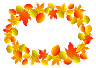 izole kırmızı yaprakları