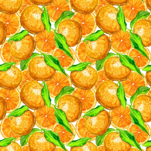 Patroon met sinaasappel — Stockfoto