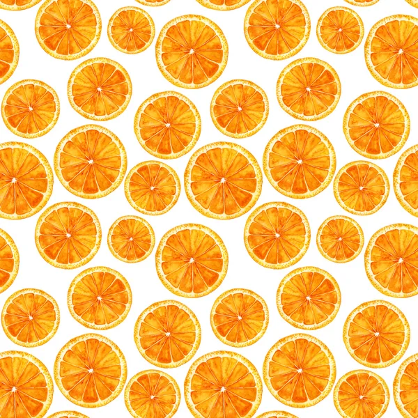 Patrón con naranja —  Fotos de Stock