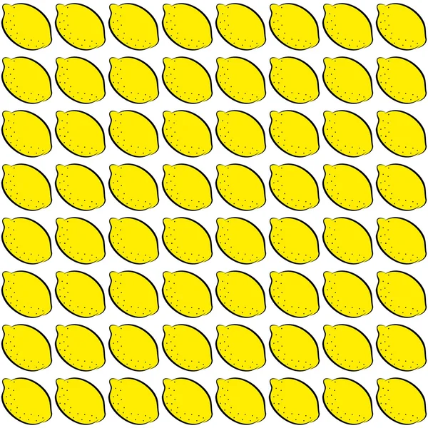 Citron mönster — Stock vektor