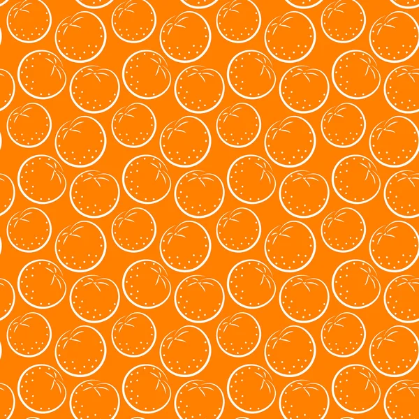 Orange sans couture — Image vectorielle