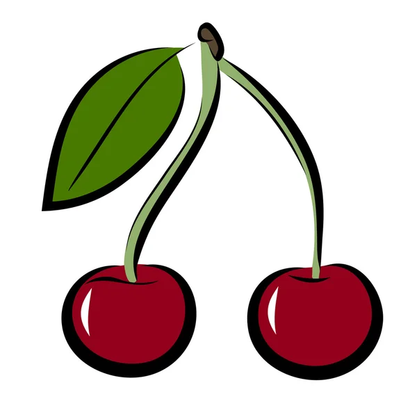 Ikona Cherry — Wektor stockowy