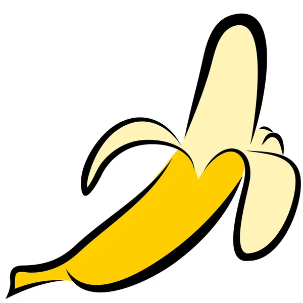 Ikon pisang - Stok Vektor