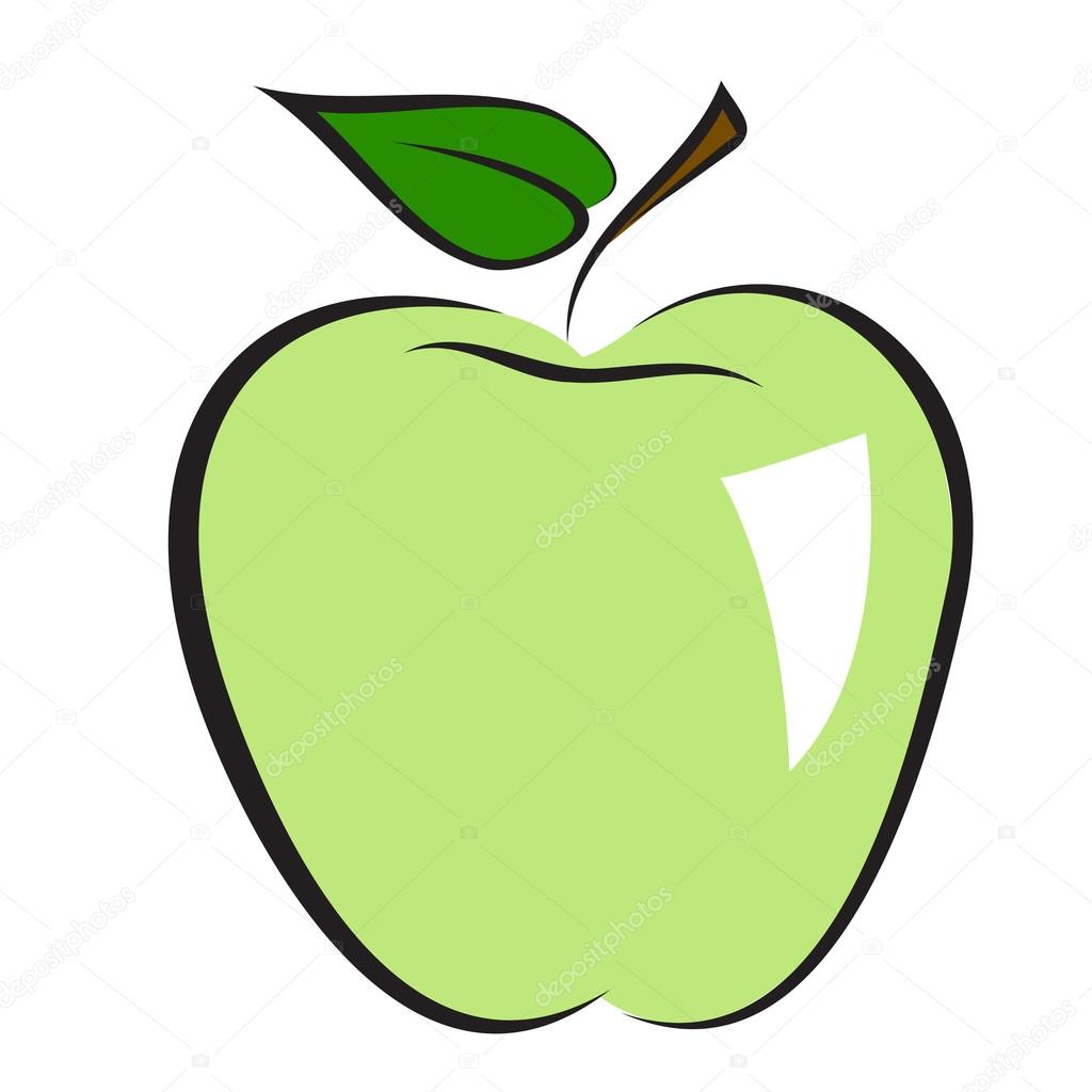 icon of apple