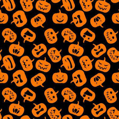 Dikişsiz halloween desen