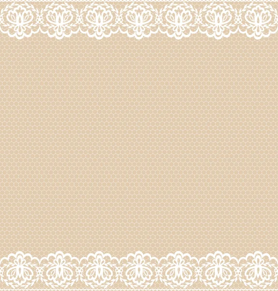 Lace border — Stock Vector