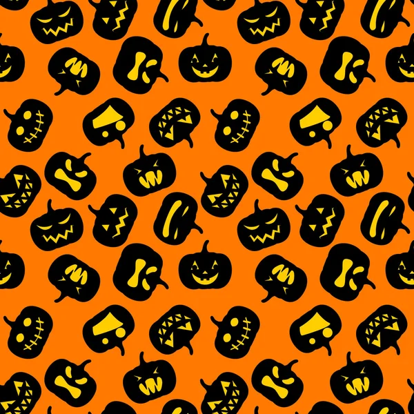 Naadloze halloween patroon — Stockvector