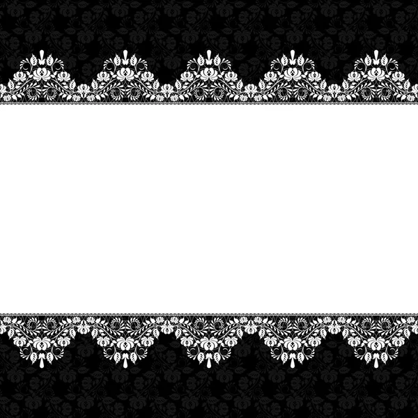 Lace stof achtergrond — Stockvector