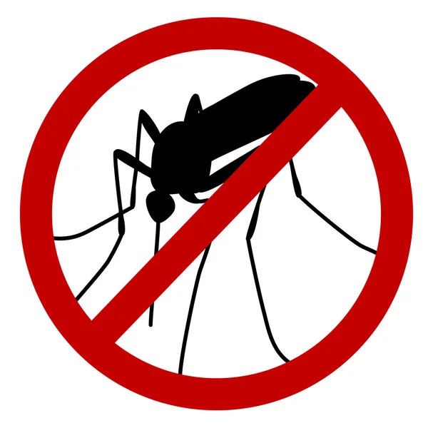 Nincs szúnyog — Stock Vector