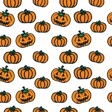 halloween pumpkins çizilmiş