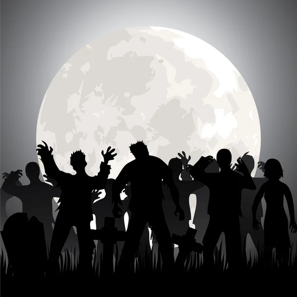 Zombies — Vector de stock