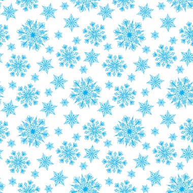 Kusursuz kış arkaplanı