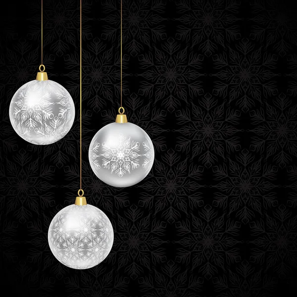 Boules de Noël — Image vectorielle