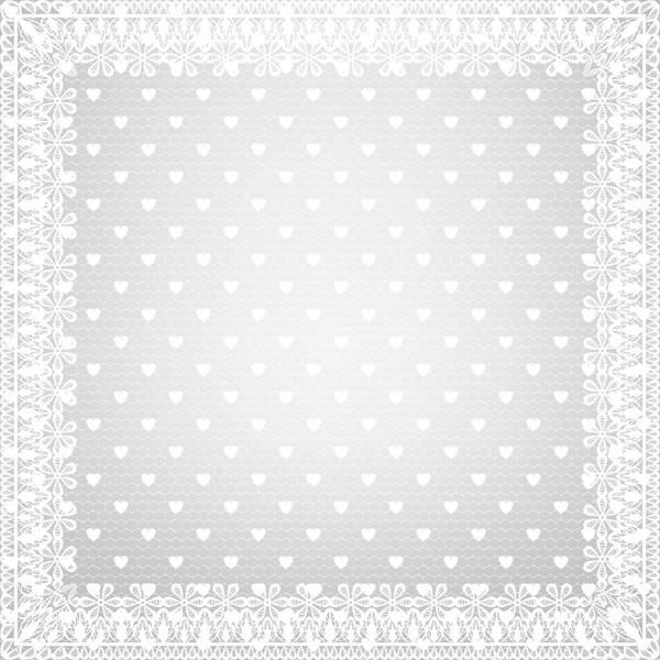 Lace fabric background — Stock Vector