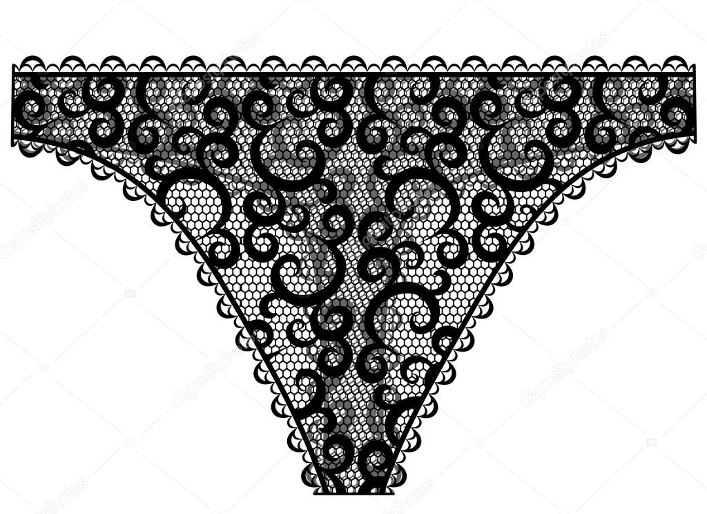 Lace panties Stock Vector Image by ©Prikhnenko 67108087
