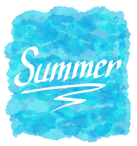 Літній логотип — стоковий вектор