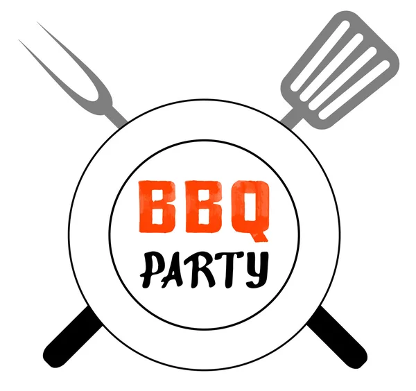 Bbq fest – Stock-vektor