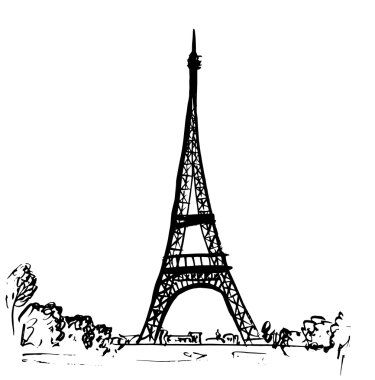 Paris, Fransa 'daki Eyfel Kulesi